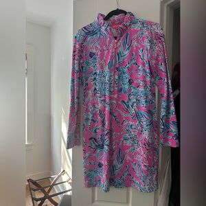 Lilly Pulitzer quarter zip dress